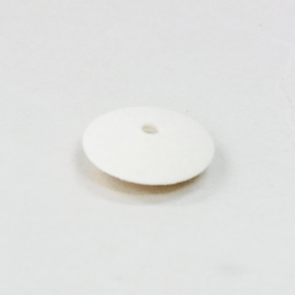 ナイフエッジフエルトM(ソロバン型) 直径15mm【1枚】