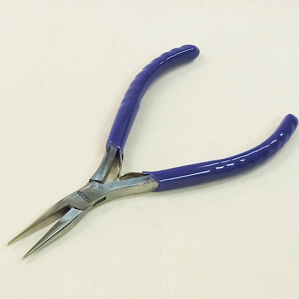 先細平プライヤー(バネ付き)　ST8