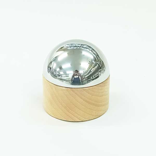 J Tool 山口工具店 彫金工具専門 創業50年 木台付き金床 上面 丸型